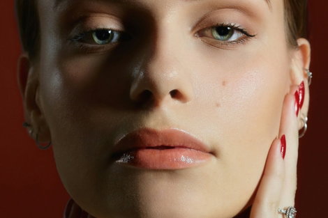 woman's face